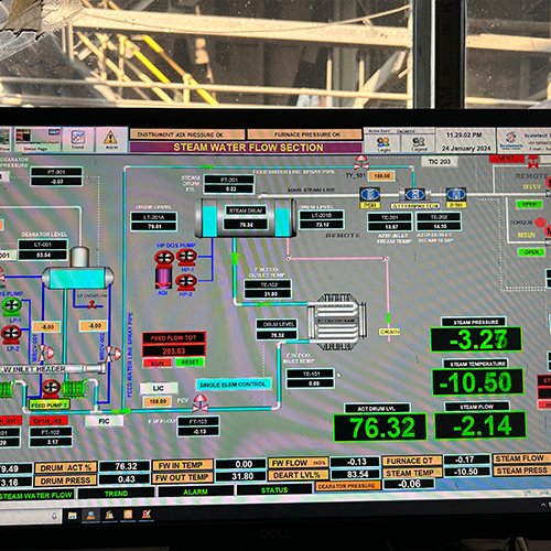 Sacletech Scada Development Screen 1
